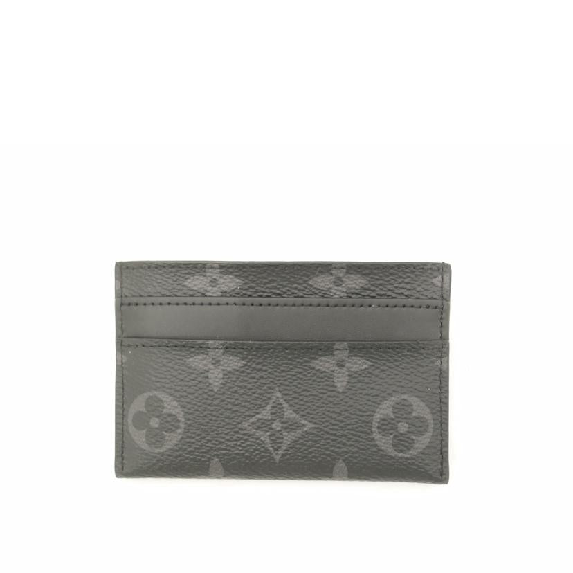 ＬＯＵＩＳ　ＶＵＩＴＴＯＮ ルイヴィトン　カードケース　パスケース　黒　メンズ　レディース/ポルトカルト・ダブル／モノグラムエクリプス/M62170//TS0***/Aランク/69