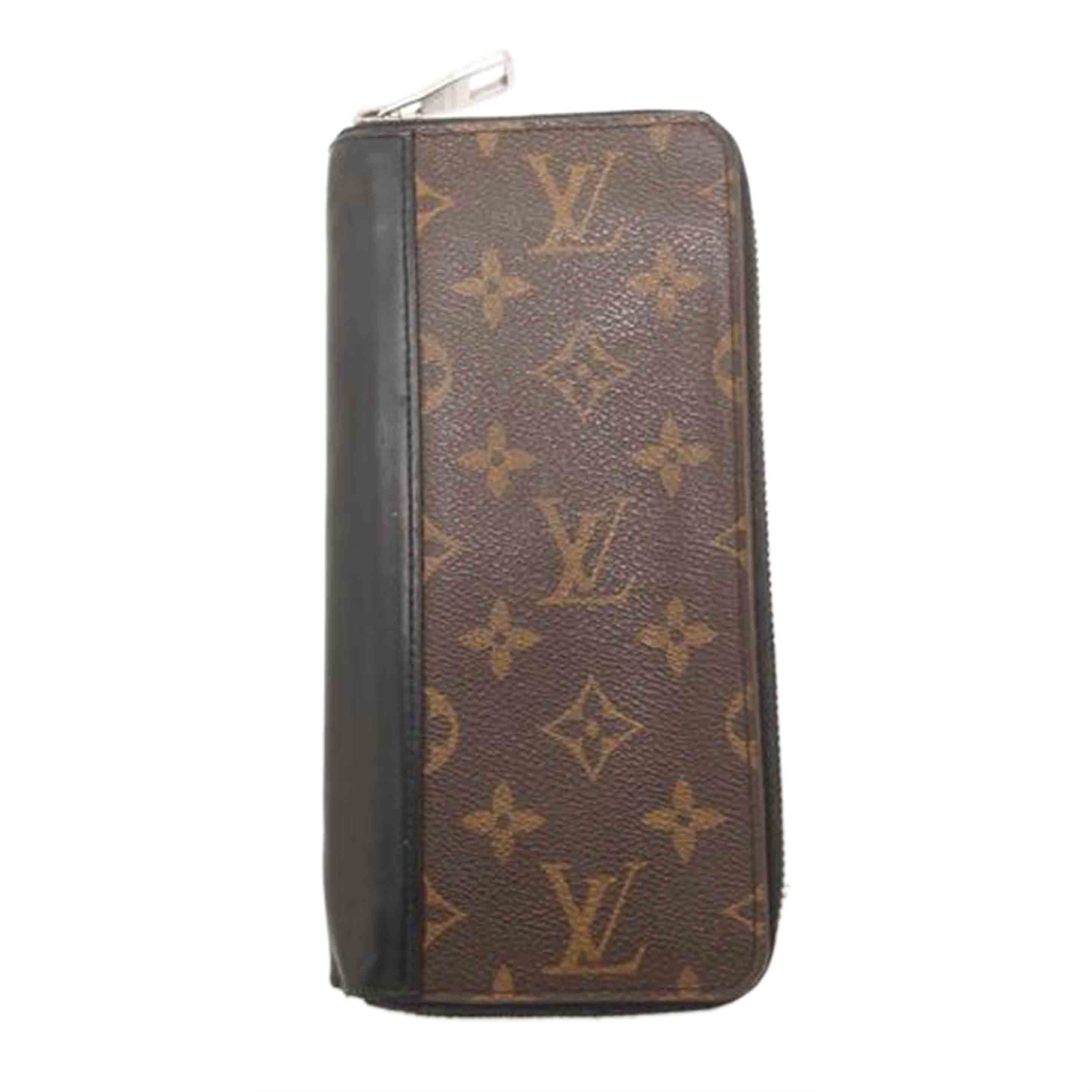 ＬＯＵＩＳ　ＶＵＩＴＴＯＮ ルイヴィトン　ビトン　ラウンドファスナー長財布　モノグラムマカサー　メンズ/ジッピーウォレットヴェルティカル／マカサー/M60109//CA4***/Bランク/69