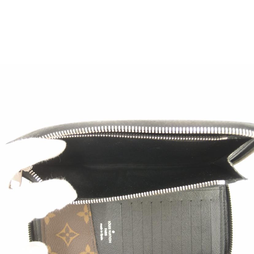 ＬＯＵＩＳ　ＶＵＩＴＴＯＮ ルイヴィトン　ビトン　ラウンドファスナー長財布　モノグラムマカサー　メンズ/ジッピーウォレットヴェルティカル／マカサー/M60109//CA4***/Bランク/69