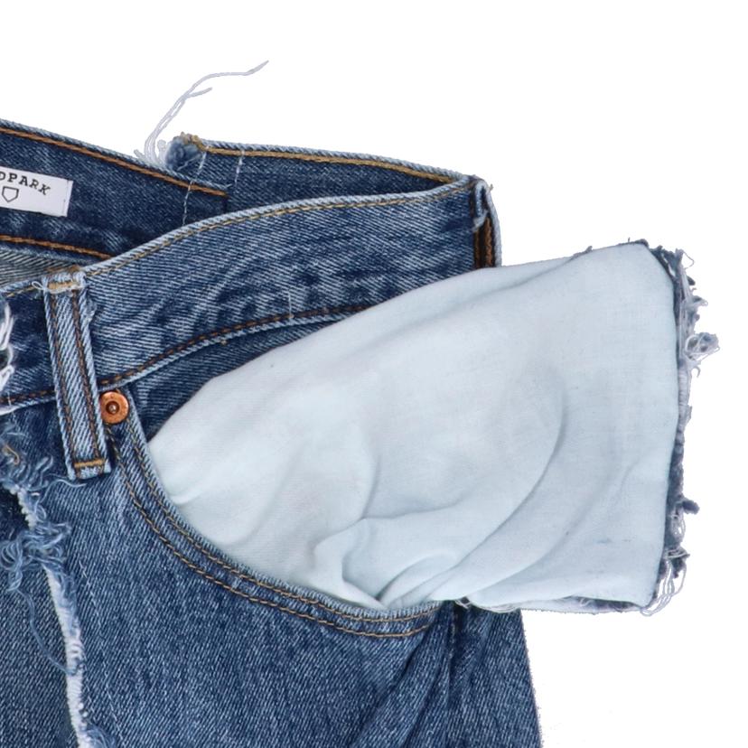 Old park W POCKET FLARE PANTS M 再構築 OLD PARK（オールド パーク） OP-467-2 ZIP BAGGY PANTSの通販